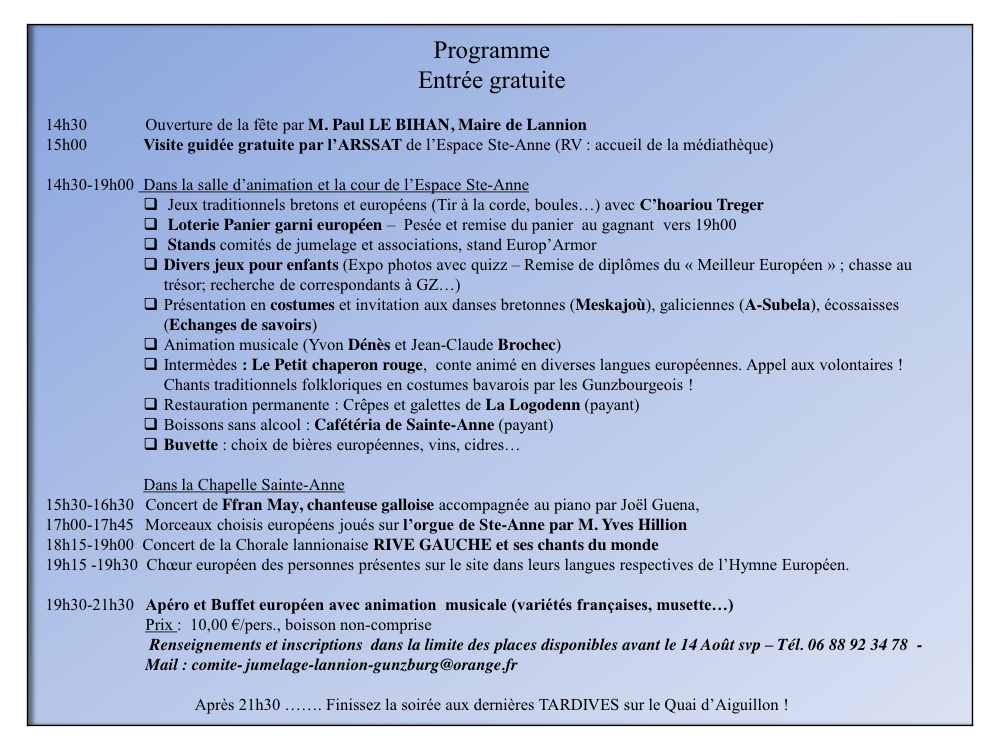 20180807 2 le tregor fete l europe support info officiel horaires v2ok 