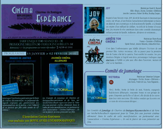 affiche cine